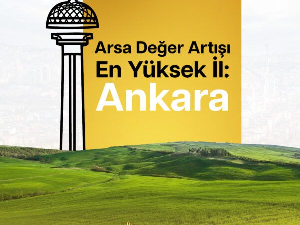 Arsa Değer Artışı En Yüksek İl: Ankara