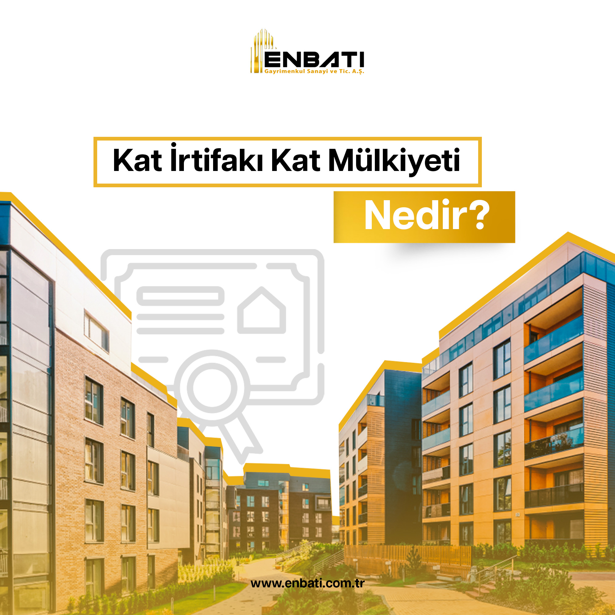 Kat İrtifakı Kat Mülkiyeti Nedir?