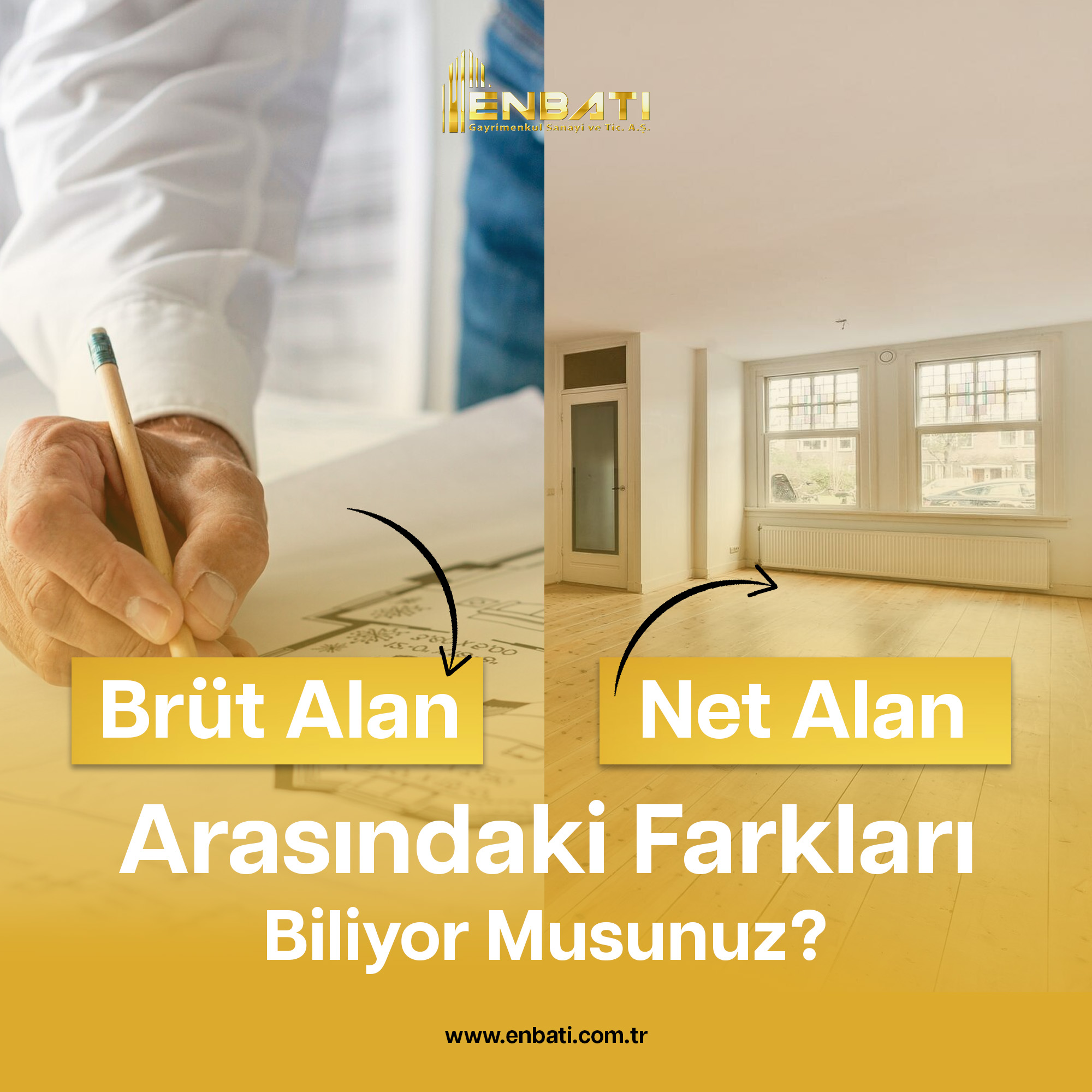 Brüt Alan ve Net Alan Arasındaki Farkları Biliyor Musunuz?